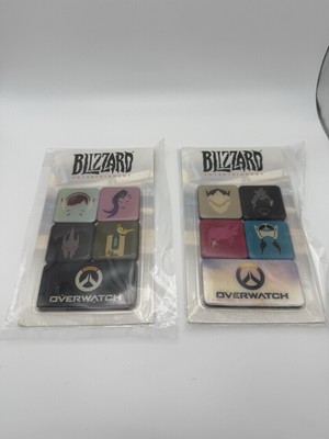 Blizzard Overwatch Magnet Set - Lot of 2 sets, Series 2 and Series 3