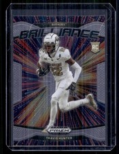 2025 Panini Prizm Draft Picks Brilliance Travis Hunter RC Colorado Buffaloes #21