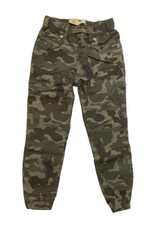 Levi's Youth Boy's Elastic Cuff Stretch Twill Jogger with Pockets Green Camo 14