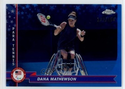 2024 Chrome US Olympic & Paralympic Team and Hopefuls /150 Dana Mathewson 06kk