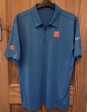 Uniqlo Novak Djokovic 2016 US Open Men's Tennis Polo Shirt Size L