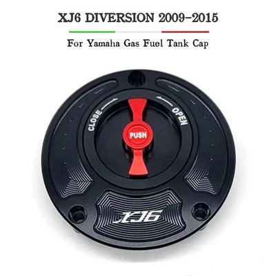 For Yamaha XJ6 2009-2015 Tank Cap Cover CNC Aluminum Keyless Motorcycle 6 Colors