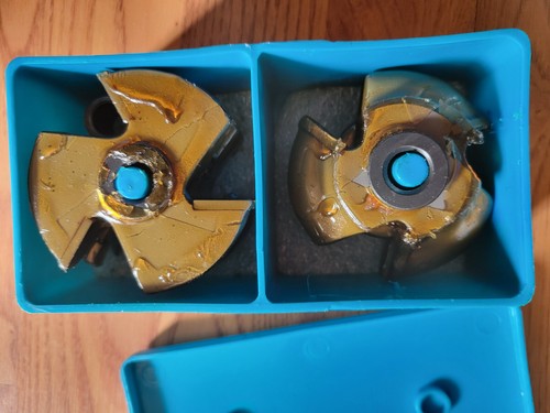 Roman Carbide DC2171 - Stile & Rail Ogee Set for Entry Door 3/4" Bore - Picture 1 of 3