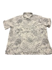 Puma Mens Golf Polo Short Sleeve Shirt XXL Hawaiian Design