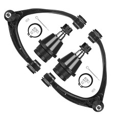 Front Upper Control Arms Forged Steel with Lower Ball Joints Suspension Kit