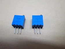 2 pcs Bourns 100 ohm 1/2 watt Multi turn Trimmer Resistor