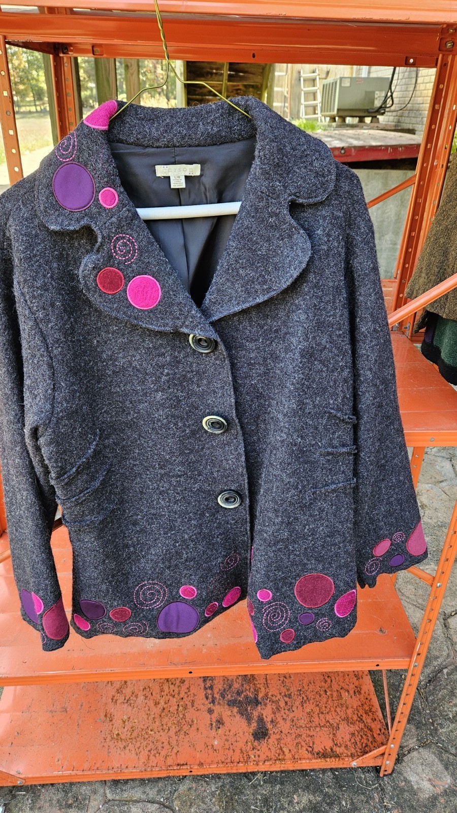 *CARSON*Wool Jacket Used  Nice Condition - image 2