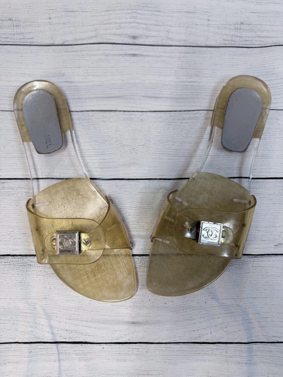 CHANEL Clear Sandals for Women for sale - eBay