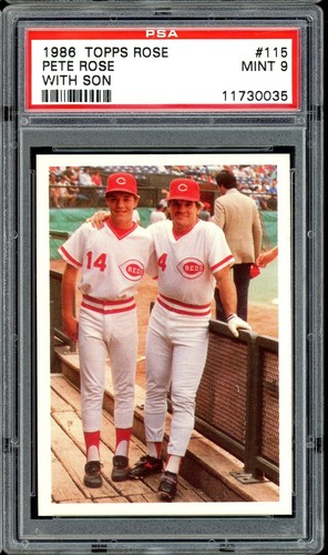 1986 Pete Rose #115