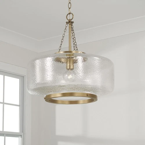 Capital Lighting 355311 Landon 20"W Pendant - Brass - Picture 5 of 7