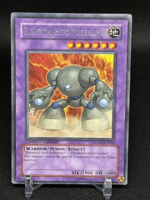 Elemental Hero Mudballman MDP2-EN002 McDonald's Promo Series 2 Limited Edition