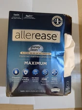 Allerease Maximum Allergy & Bedbug Zippered Mattress Protector Twin #C800