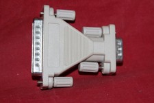Serial COM Adapter RS-232, DB25 Male to DB9 Male Converter