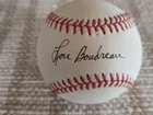Lou Boudreau signed Baseball 1970 MLB HOF Cleveland Indians BECKETT BN87046