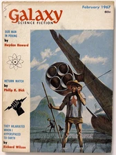 GALAXY Magazine (1967) PHILIP K DICK FIRST PRINTING Jack Gaughan Vaughn Bode Art