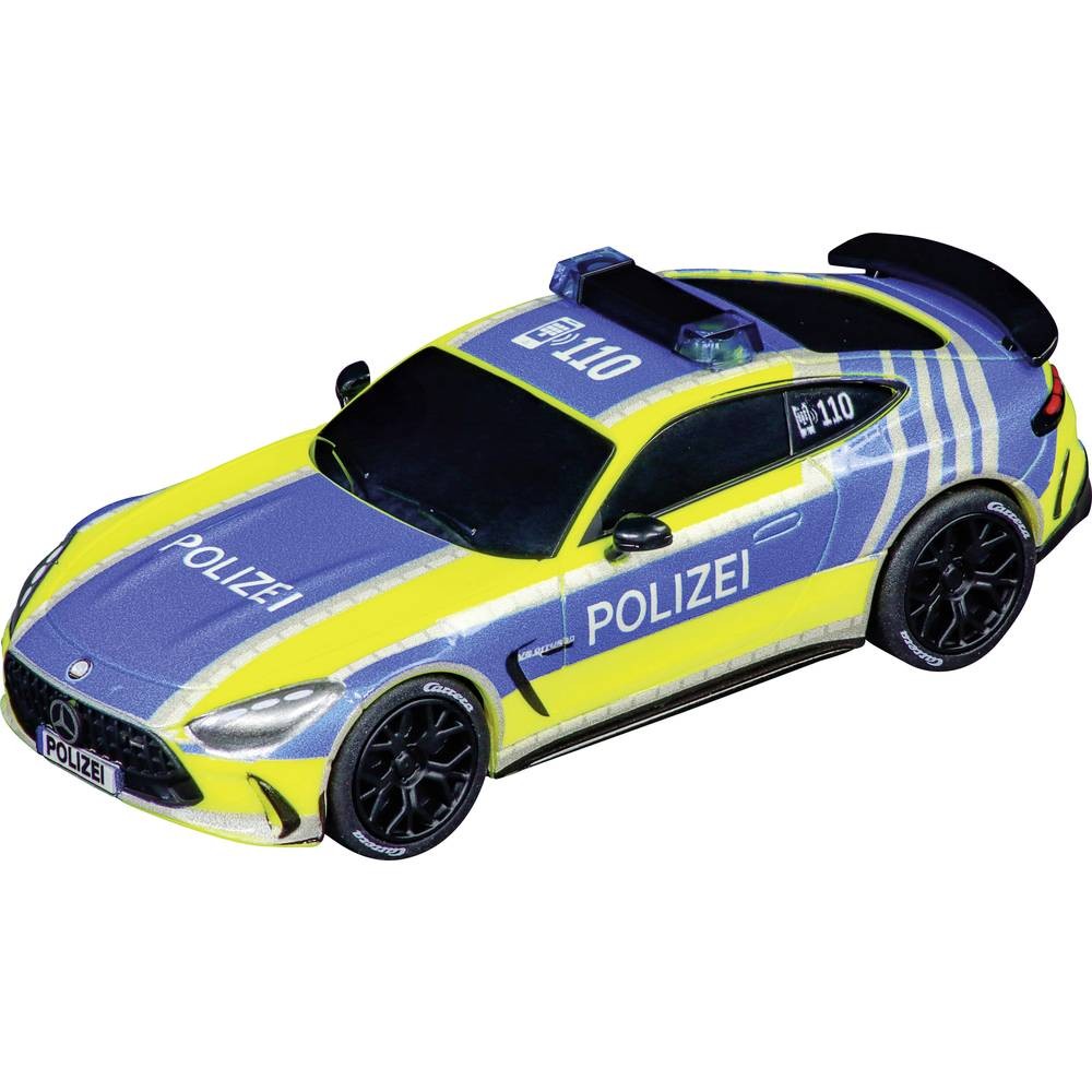 Carrera GO Mercedes-AMG GT police avec gyrophares pour circuit électrique 143