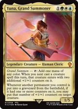 Yuna, Grand Summoner [Borderless Surge Foil] #216 Prices | Magic