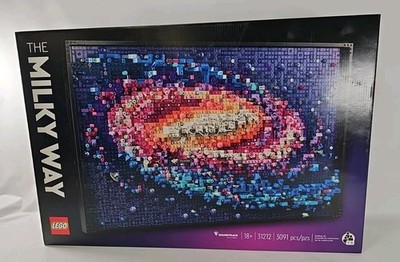 LEGO Art The Milky Way Galaxy Wall Art New Sealed 