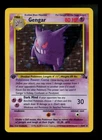 1st Edition Gengar 5/62 Fossil 1999 Holo Rare WOTC Pokémon Card TCG