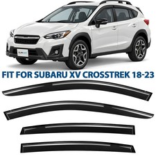 Rain Guards Vent Visors Shade for 2018-2023 Subaru XV Crosstrek Tape-on