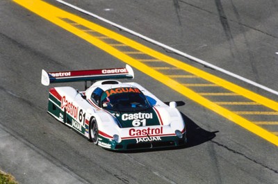 Jan Lammers Davy Jones Tom Walkinshaw Racing Jaguar XJR 9 during t- Old Photo 1