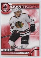 2023-24 SP Authentic Future Watch Red Limited Luke Philp #142 0n64