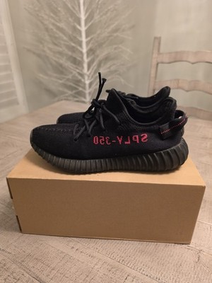 adidas Yeezy Boost 350 V2 Bred CP9652 Kanye West Black Red Low Top