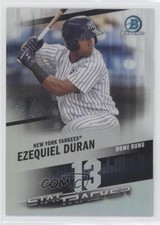 2020 Bowman Chrome Stat Tracker Ezequiel Duran #ST-28 0kz8