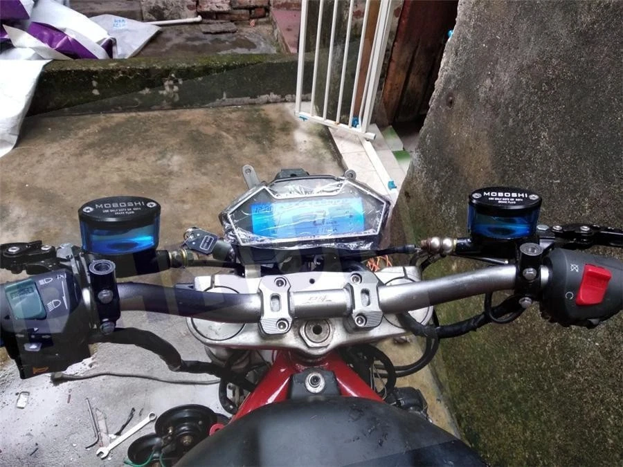 Спидометр мотоциклетный Odo указатель скорости топлива об/мин измеритель температуры воды масла - Изображение 4 из 4