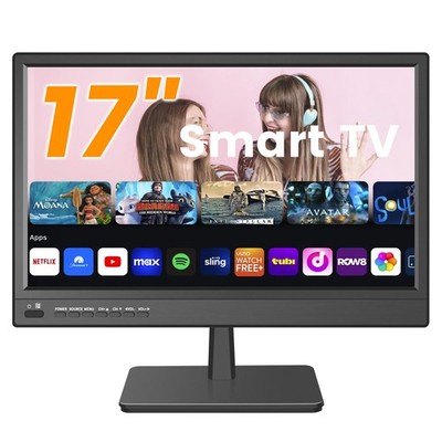 17inch Smart TV,Full HD 1080p LED Flat Screen with ATSC TV,with Built-in HDMI...