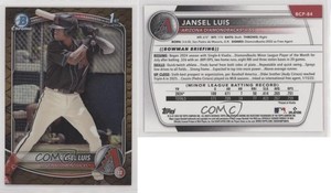 2025 Bowman Chrome Prospects Reptilian Refractor Jansel Luis #BCP-84