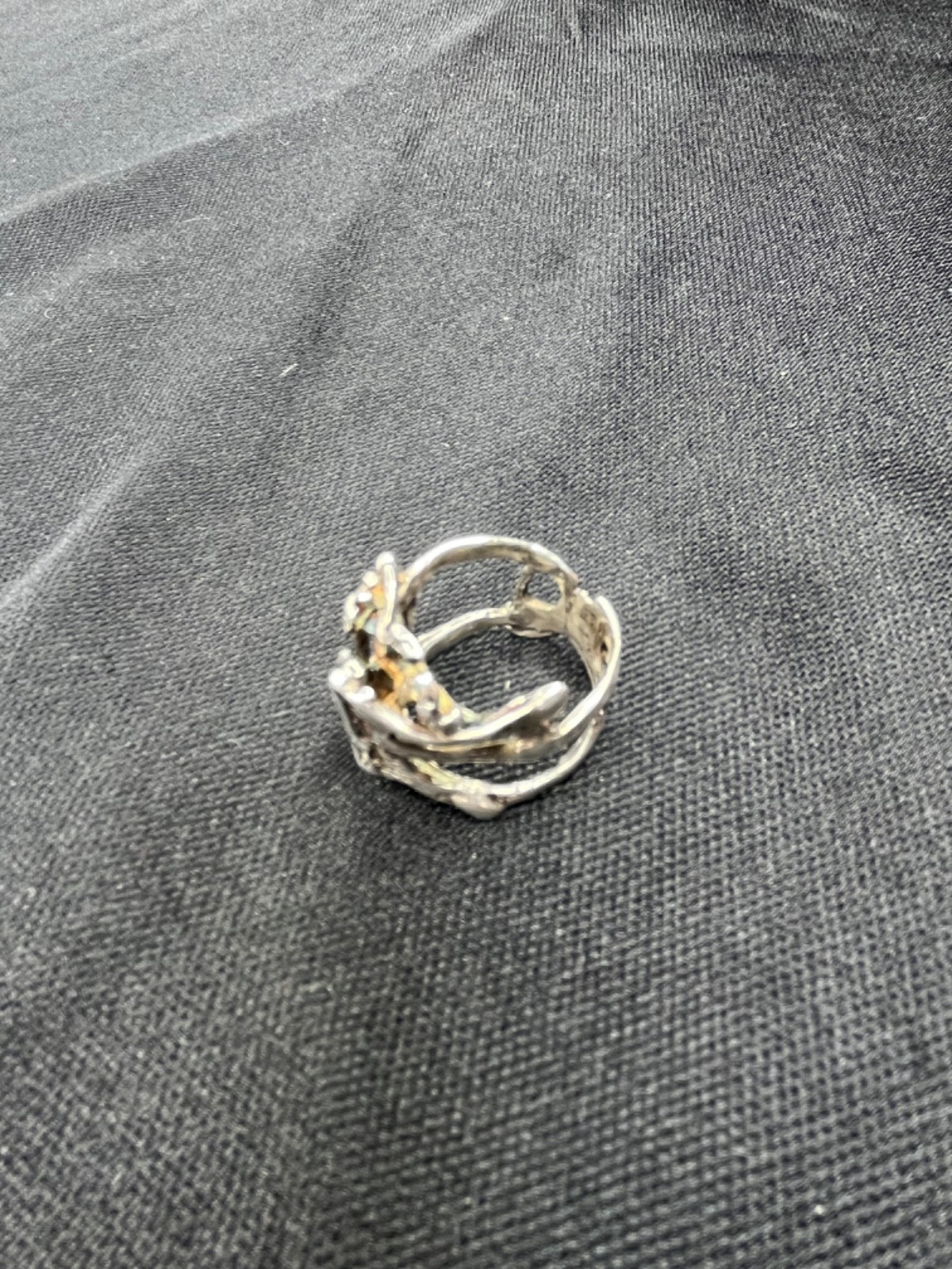 sterling bone ring - image 4