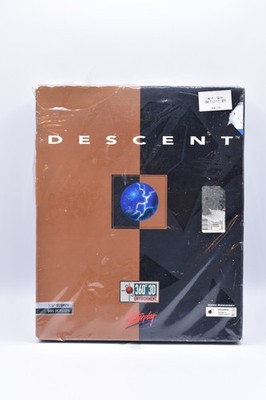 Descent (PC, 1995) Interplay Factory Sealed Vintage - NEW SEE DESCRIPTION