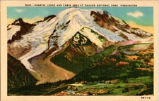 Linen LODGE SCENE Rainier National Park - Seattle & Tacoma & Olympia WA BC0489