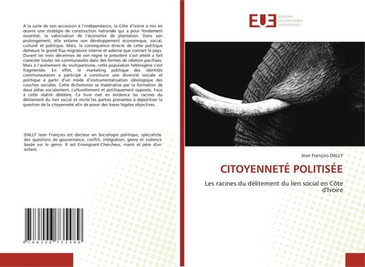 Jean François Dally | CITOYENNETÉ POLITISÉE | Taschenbuch | Französisch (2025)