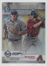 2018 Bowman Draft Recommended Viewing Refractor Jake McCarthy Nick Schnell 02v3