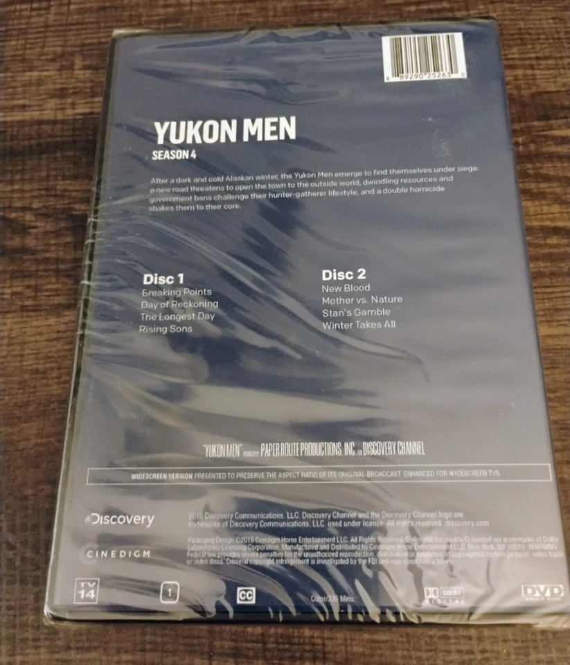 Yukon Men Season 2, 3, 4 DVD Set VHTF Discovery Channel - (S4 is Brand New) - Bild 3 von 4