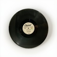 Les Baxter Yours Flute Salad Capitol 2274 Promo 78RPM White Label VG