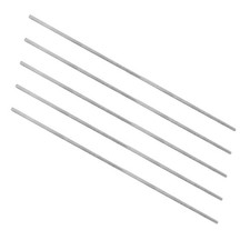 5 Pcs 1/4"-20 Fully Threaded Rod 15.7" L 304 Stainless Steel Thread Screw