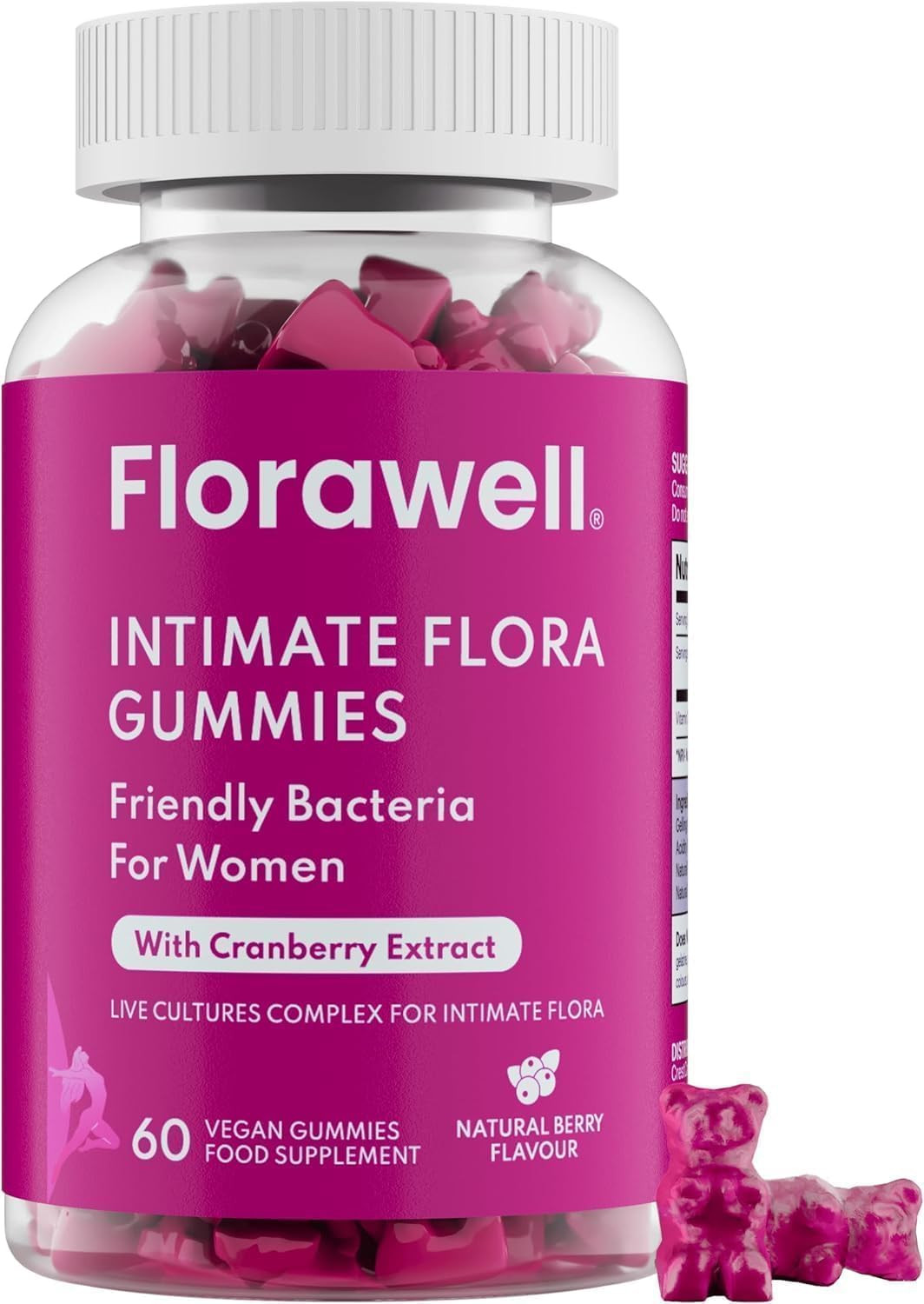 Vaginal Probiotic Gummies – Intimate Flora for Women, Supports Feminine Health –