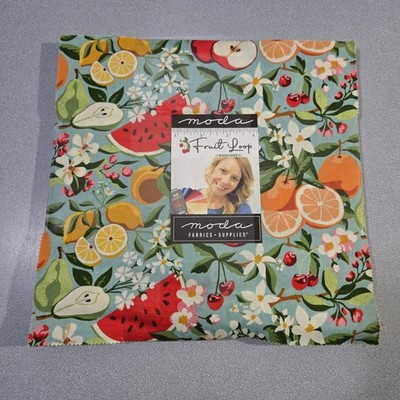 Fruit Loop Layer Cake by Basicgrey for Moda Fabrics 42 Pieces 30730LC