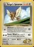 Pokemon Gym Heroes #083/132 Lt. Surge's Spearow Common Lightly played C