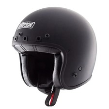 CASCO SIMPSON CHOPPER SOLID MATT TG. M BLACK