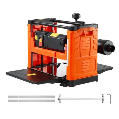 Uimoso 13-Inch Two-Blade Benchtop Thickness Planer, 1800W for Woodworking