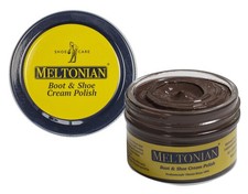 Meltonian Cream Shoe Polish - Boot Polish, Leather 1.7 oz, Dusky Brown