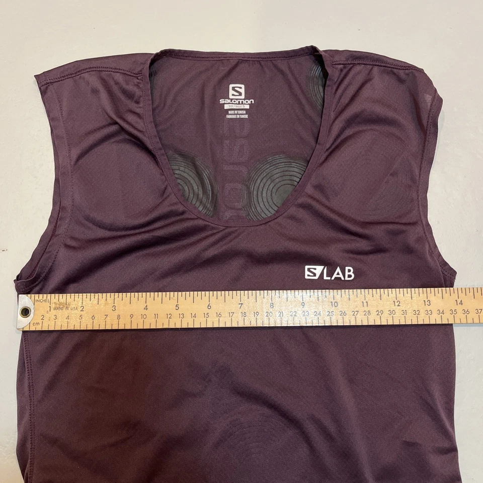 Salomon Lab S-Lab Running Training Tank Top Size S - Image 3 of 4