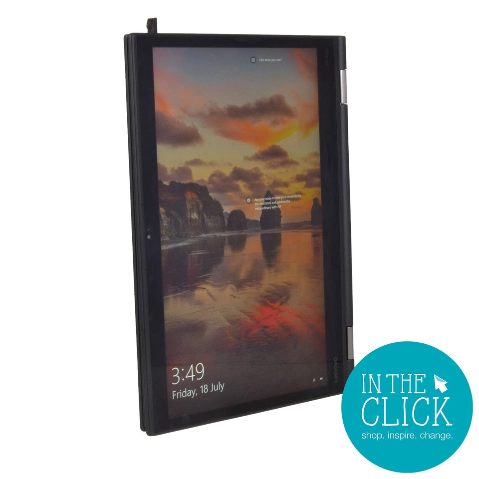 For Parts Lenovo ThinkPad X1 Yoga i7-7500U 16GB RAM 512GB SSD Battery Removed - image 4 of 4