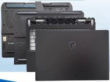 New for MSI Vector GP68 GP68HX MS-15M1 LCD Back Cover/Bezel/Palmrest/Bottom Gray