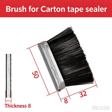 Carton Tape Sealer Brush Replacement Spare Parts Brush Several Sizes Optional