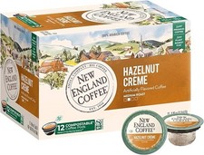New England Coffee Hazelnut Creme Single Serve Pods